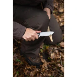 Couteau Chasse Fixe 9cm Grip Noir Sika 90 -Camping Randonnée Magasin couteau chasse fixe 9cm grip noir sika 90 2