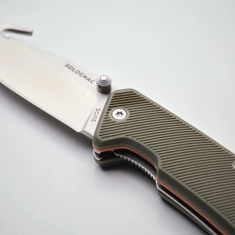 Couteau chasse pliant 8 cm Gut hook Vert Axis 80 Couteau Chasse Pliant 8 Cm Gut Hook Vert Axis 80 -Camping Randonnée Magasin couteau chasse pliant 8 cm gut hook vert axis 80 7