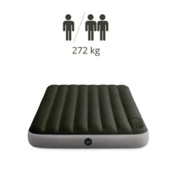 Intex Downy Full Airbed - Lit Gonflable - 191x137x25cm - Avec Accessoires -Camping Randonnée Magasin downy full airbed lit gonflable 191x137x25cm avec accessoires 2
