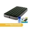 Intex Downy Twin Airbed With Foot BIP - Lit Gonflable - 191x99x25cm - Avec Accessoires -Camping Randonnée Magasin downy twin airbed with foot bip lit gonflable 191x99x25cm avec accessoires