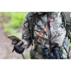 Gants De Chasse Polyester Respirants Femme - 500 Camouflage -Camping Randonnée Magasin gants de chasse polyester respirants femme 500 camouflage 4