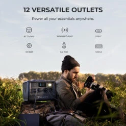 Générateur Solaire BLUETTI EB70 716Wh -Camping Randonnée Magasin generateur solaire bluetti eb70 716wh 2