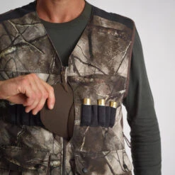 GILET CHASSE 500 CAMOUFLAGE TREEMETIC -Camping Randonnée Magasin gilet chasse 500 camouflage treemetic 4