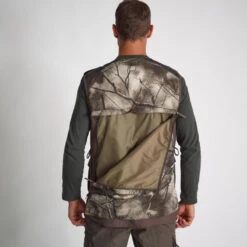 GILET CHASSE 500 CAMOUFLAGE TREEMETIC -Camping Randonnée Magasin gilet chasse 500 camouflage treemetic 9