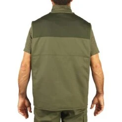 Gilet Chasse Léger Homme - 100 Vert -Camping Randonnée Magasin gilet chasse leger homme 100 vert 4
