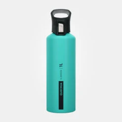 Quechua Gourde Alu 1L Avec Bouchon à Ouverture Rapide Pour La Randonnée - Vert -Camping Randonnée Magasin gourde alu 1l avec bouchon a ouverture rapide pour la randonnee vert 9