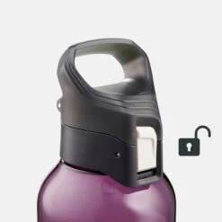 Quechua Gourde Ecozen® 0,8L Avec Bouchon Ouverture Rapide Pour La Randonnée - Violet -Camping Randonnée Magasin gourde ecozen 08l avec bouchon ouverture rapide pour la randonnee violet 6