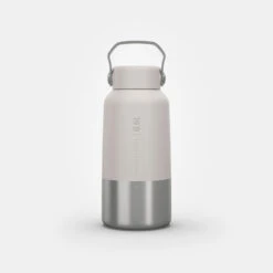 Quechua Gourde Inox 0,6L Avec Bouchon à Vis Pour La Randonnée - Blanc -Camping Randonnée Magasin gourde inox 06l avec bouchon a vis pour la randonnee blanc 9