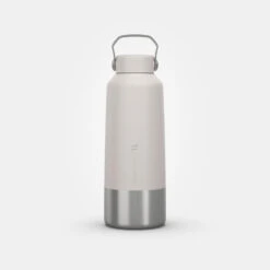 Quechua Gourde Inox 1L Avec Bouchon à Vis Pour La Randonnée - Blanc -Camping Randonnée Magasin gourde inox 1l avec bouchon a vis pour la randonnee blanc 9