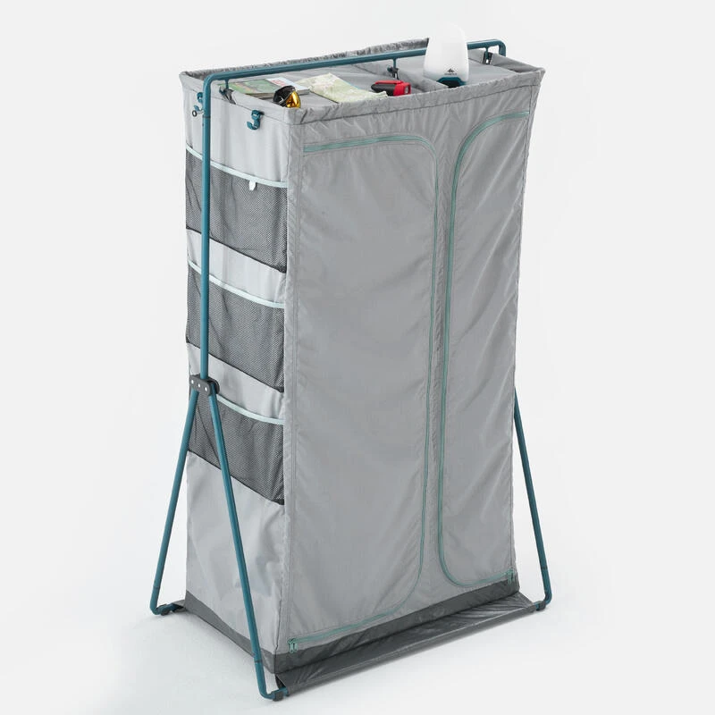 Grande armoire pliable et compacte pour le camping - Confort Quechua Grande Armoire Pliable Et Compacte Pour Le Camping - Confort -Camping Randonnée Magasin grande armoire pliable et compacte pour le camping confort 7