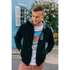 GUGGEN MOUNTAIN 1862 Pull à Capuche Sweat Veste Pull à Capuche Sweat à Capuche -Camping Randonnée Magasin guggen mountain 1862 pull a capuche sweat veste pull a capuche sweat a capuche 4