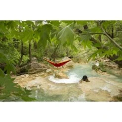 TICKET TO THE MOON Hamac King Size Bordeaux / Jaune -Camping Randonnée Magasin hamac king size bordeaux jaune 2