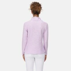 Regatta Hensley Sweat-shirt De Marche à Col Boule Pour Femme - Violet -Camping Randonnée Magasin hensley sweat shirt de marche a col boule pour femme violet 4
