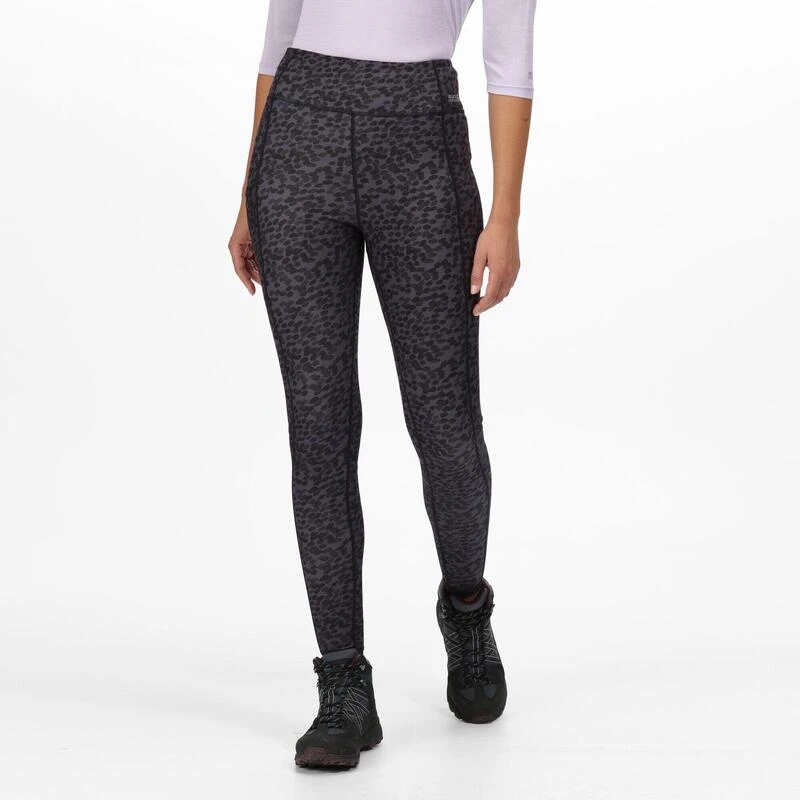 Holeen II Legging de fitness pour femme - Gris foncé Regatta Holeen II Legging De Fitness Pour Femme - Gris Foncé -Camping Randonnée Magasin holeen ii legging de fitness pour femme gris fonce 4