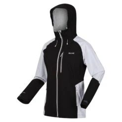 Regatta Imperméable HIGHTON Femme (Gris Phoque / Gris Pâle) -Camping Randonnée Magasin impermeable highton femme gris phoque gris pale 2