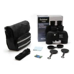 Jumelles OUTDOOR 7X50 étanches Avec Compas BLACK EDITION IRISCO -Camping Randonnée Magasin jumelles outdoor 7x50 etanches avec compas black edition irisco 3