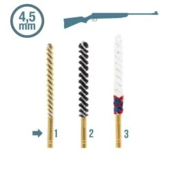 Kit De Nettoyage Calibre 4,5mm -Camping Randonnée Magasin kit de nettoyage calibre 45mm 2