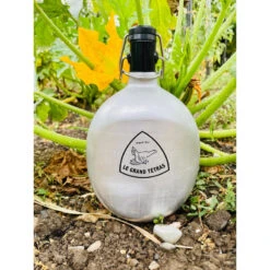 La Gourde Française Ovale 1 Litre - Métal En Aluminium Recyclé -Camping Randonnée Magasin la gourde francaise ovale 1 litre metal en aluminium recycle 3