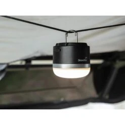 Lampe De Camping LED - Tarfala - Rechargeable USB - Autonomie 110h - Noir -Camping Randonnée Magasin lampe de camping led tarfala rechargeable usb autonomie 110h noir 2