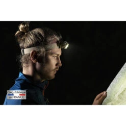 Lampe Frontale DIABLO - Bandeau Uni Coyote – Fabrication FRANCE -Camping Randonnée Magasin lampe frontale diablo bandeau uni coyote fabrication france 2