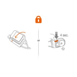 Lampe Frontale Petzl Bindi Orange -Camping Randonnée Magasin lampe frontale petzl bindi orange 2