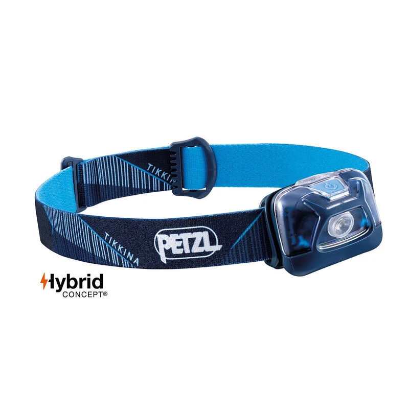 LAMPE FRONTALE PETZL TIKKINA BLEUE LAMPE FRONTALE PETZL TIKKINA BLEUE -Camping Randonnée Magasin lampe frontale petzl tikkina bleue