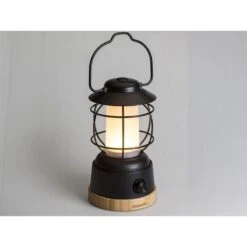Lampe Lanterne De Camping LED Kiruna Jord - Rechargeable - USB - Bambou - Rétro -Camping Randonnée Magasin lampe lanterne de camping led kiruna jord rechargeable usb bambou retro 2