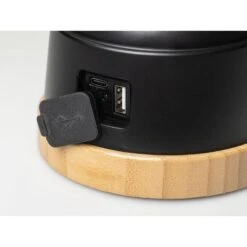 Lampe Lanterne De Camping LED Kiruna Jord - Rechargeable - USB - Bambou - Rétro -Camping Randonnée Magasin lampe lanterne de camping led kiruna jord rechargeable usb bambou retro 4