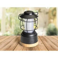 Lampe Lanterne De Camping LED Kiruna Jord - Rechargeable - USB - Bambou - Rétro -Camping Randonnée Magasin lampe lanterne de camping led kiruna jord rechargeable usb bambou retro 6