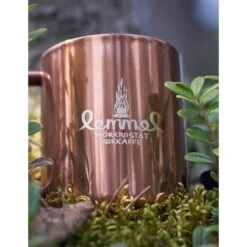Lemmel Mug Isolé à Double Paroi - Acier Inoxydable/Cuivre - Logo Lemmel -Camping Randonnée Magasin lemmel mug isole a double paroi acier inoxydablecuivre logo lemmel 3