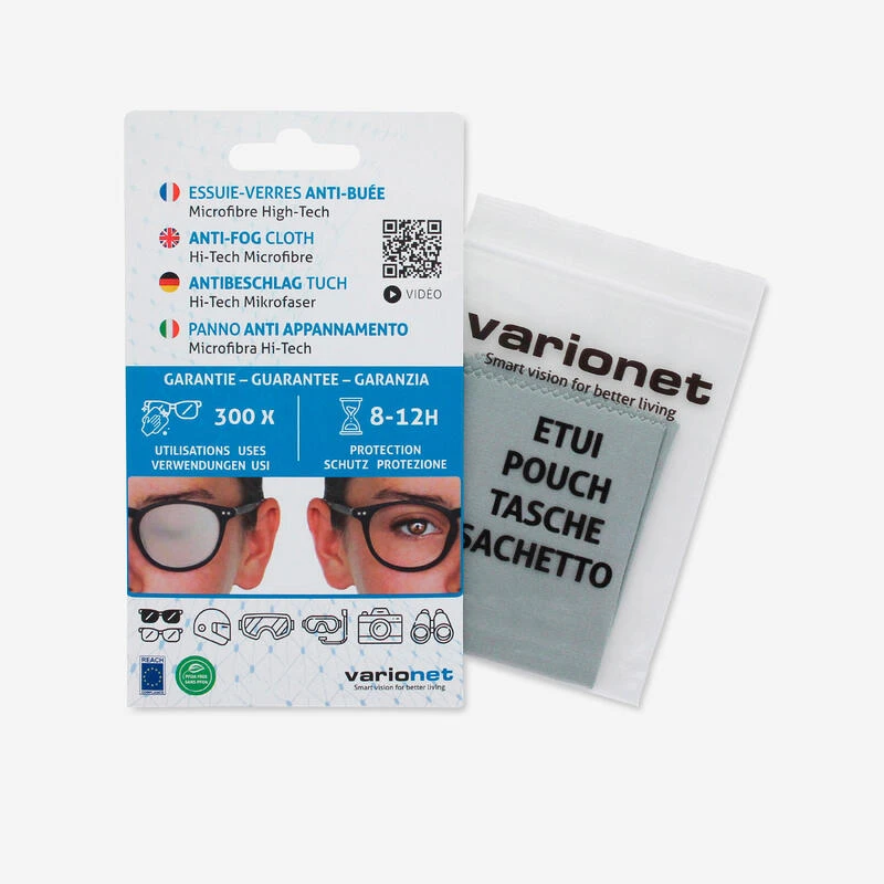 LINGETTE ANTI-BUEE LINGETTE ANTI-BUEE -Camping Randonnée Magasin lingette anti buee