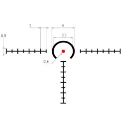 LUNETTE DE TIR RED DOT DELTA OPTICAL HORNET 1X PRISMATIC -Camping Randonnée Magasin lunette de tir red dot delta optical hornet 1x prismatic 6