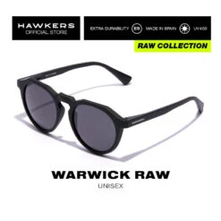 HAWKERS Lunettes De Soleil Pour Homme Et Femme BLACK DARK - WARWICK Raw -Camping Randonnée Magasin lunettes de soleil pour homme et femme black dark warwick raw 5