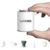 Luvego MINI PUMP - Pompe à Air - Lanterne 400 ML - 3-en-1 2 Luvego MINI PUMP - Pompe à Air - Lanterne 400 ML - 3-en-1 -Camping Randonnée Magasin luvego mini pump pompe a air lanterne 400 ml 3 en 1