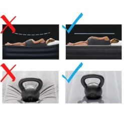 Matelas Gonflable - Intex Prestige Downy -2 Personnes - 152x203x25 Cm (BxLxH) 4 Matelas Gonflable - Intex Prestige Downy -2 Personnes - 152x203x25 Cm (BxLxH) -Camping Randonnée Magasin matelas gonflable intex prestige downy 2 personnes 152x203x25 cm bxlxh 2