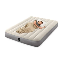 Matelas Gonflable - Intex Single-High -2 Personnes 5 Matelas Gonflable - Intex Single-High -2 Personnes -Camping Randonnée Magasin matelas gonflable intex single high 2 personnes 3