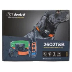 PACK 2 COLLIERS + TÉLÉCOMMANDE DE DRESSAGE ET REPÉRAGE POUR CHIEN DOGTRA 2600T&B -Camping Randonnée Magasin pack 2 colliers telecommande de dressage et reperage pour chien dogtra 2600t and b 2