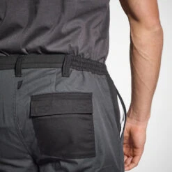 PANTALON CARGO RESISTANT STEPPE 300 BICOLORE GRIS ET NOIR -Camping Randonnée Magasin pantalon cargo resistant steppe 300 bicolore gris et noir 3