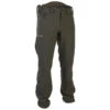 PANTALON CHASSE CHAUD SILENCIEUX POLAIRE VERT 100 -Camping Randonnée Magasin pantalon chasse chaud silencieux polaire vert 100
