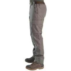 PANTALON CHASSE IMPERMÉABLE CHAUD 500 VERT -Camping Randonnée Magasin pantalon chasse impermeable chaud 500 vert 4