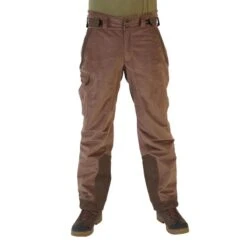 PANTALON IMPERMÉABLE CHAUD 900 MARRON -Camping Randonnée Magasin pantalon impermeable chaud 900 marron 2