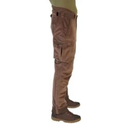 PANTALON IMPERMÉABLE CHAUD 900 MARRON -Camping Randonnée Magasin pantalon impermeable chaud 900 marron 3