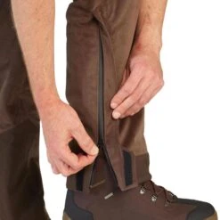 PANTALON IMPERMÉABLE CHAUD 900 MARRON -Camping Randonnée Magasin pantalon impermeable chaud 900 marron 9