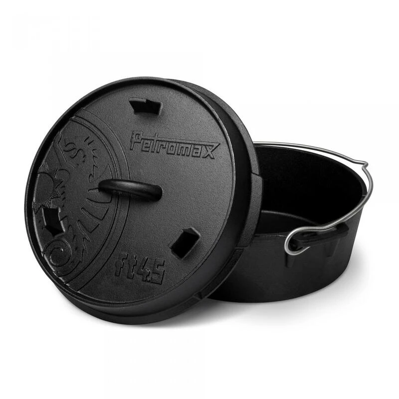Petromax Dutch Oven FT4.5-4.5QT - Sans Pieds Petromax Dutch Oven FT4.5-4.5QT - Sans Pieds -Camping Randonnée Magasin petromax dutch oven ft45 45qt sans pieds
