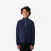 Quechua Polaire De Randonnée - MH100 Bleue - Enfant 7-15 Ans -Camping Randonnée Magasin polaire de randonnee mh100 bleue enfant 7 15 ans