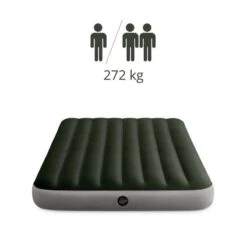 Intex Prestige Downy Full Airbed - Lit Gonflable - 191x137x25cm - Avec Accessoires -Camping Randonnée Magasin prestige downy full airbed lit gonflable 191x137x25cm avec accessoires 2