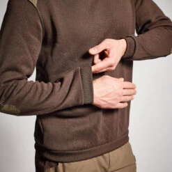 PULL 500 MARRON -Camping Randonnée Magasin pull 500 marron 3