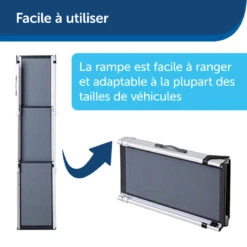 PetSafe RAMPE TELESCOPIQUE 3 PARTIES -Camping Randonnée Magasin rampe telescopique 3 parties 5