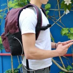 Sac à Dos Scolaire - Feather Noir - Allège La Charge De 92% -Camping Randonnée Magasin sac a dos scolaire feather noir allege la charge de 92 3