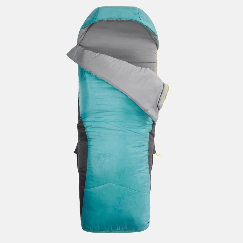 SAC DE COUCHAGE ENFANT 2 EN 1 - SLEEPIN BED JUNIOR 10°C BLEU Quechua SAC DE COUCHAGE ENFANT 2 EN 1 - SLEEPIN BED JUNIOR 10°C BLEU -Camping Randonnée Magasin sac de couchage enfant 2 en 1 sleepin bed junior 10c bleu 2